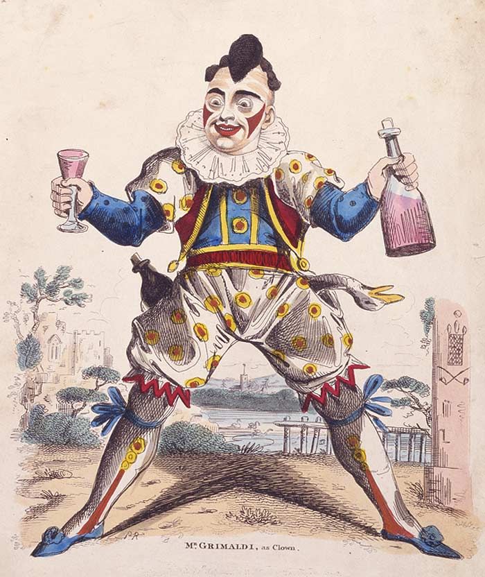 Picture Of Joseph Grimaldi As Clown Joey