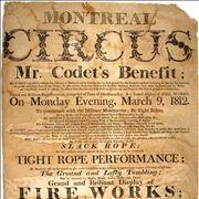 Picture Of Poster For Circus Montreal 1812
